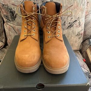 Mens Leather Timberland 6” Boots